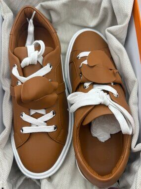 Hermes Day Sneakers Gold 37